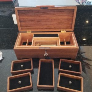 Teak Music Box